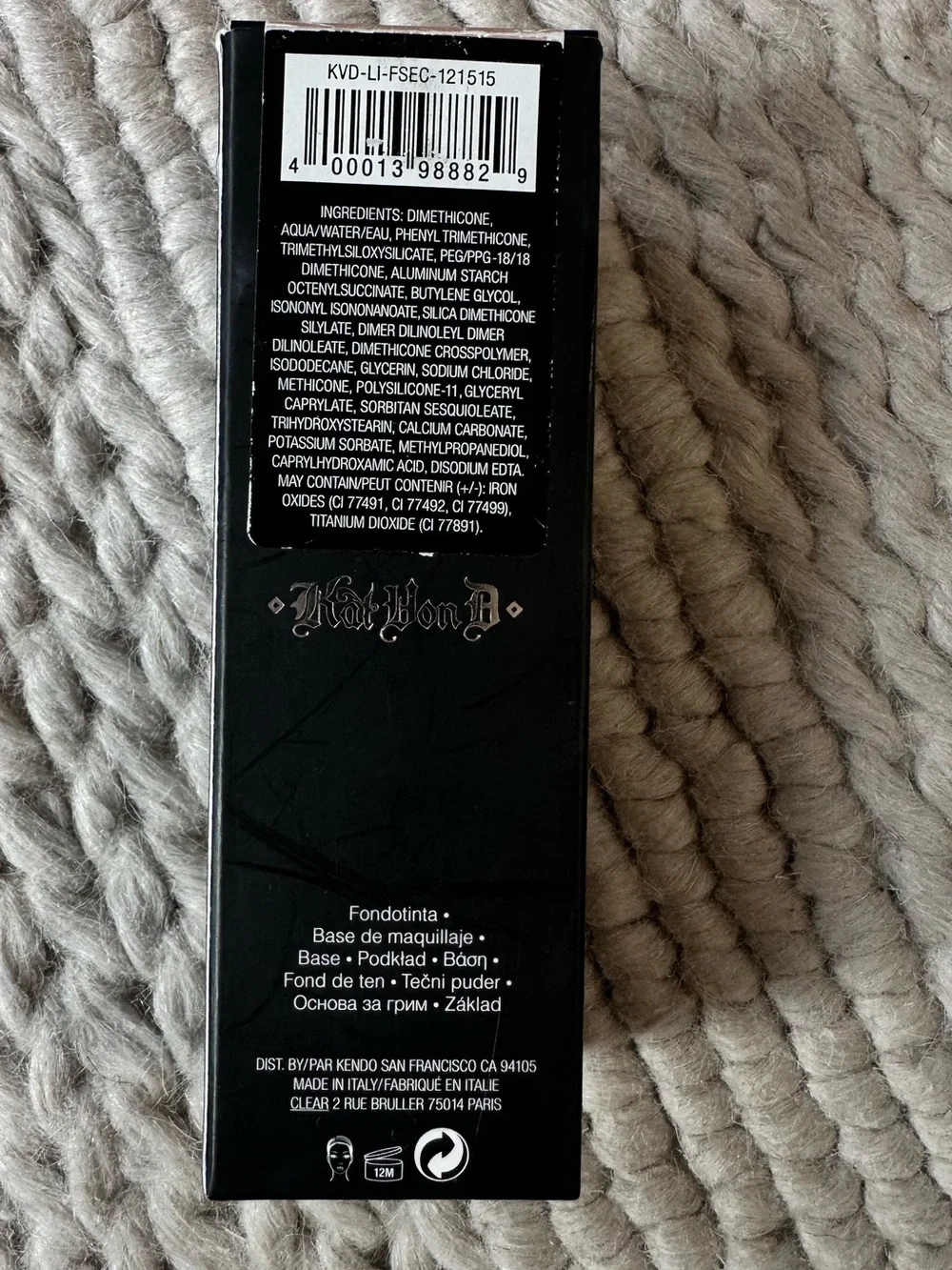 Kat Von D Lock-It Foundation - 54 medium neutral